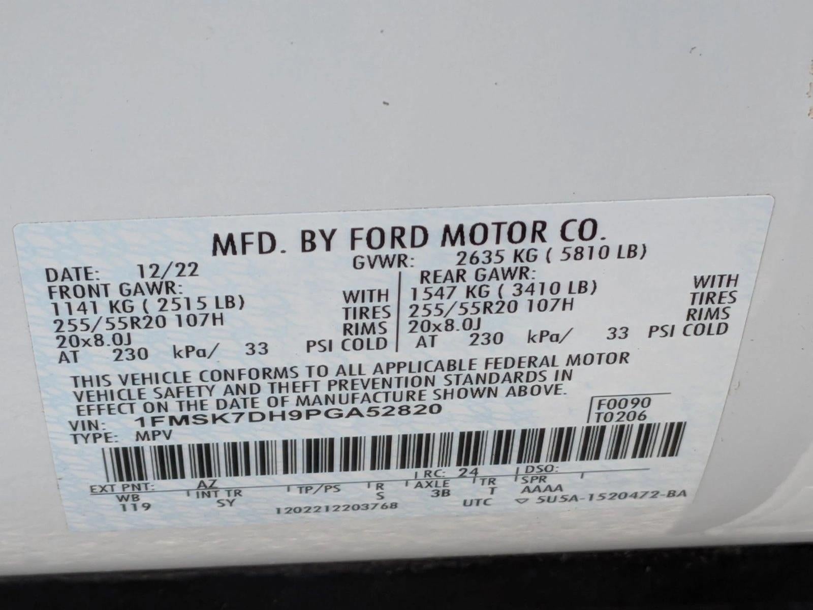 2023 Ford Explorer XLT RWD