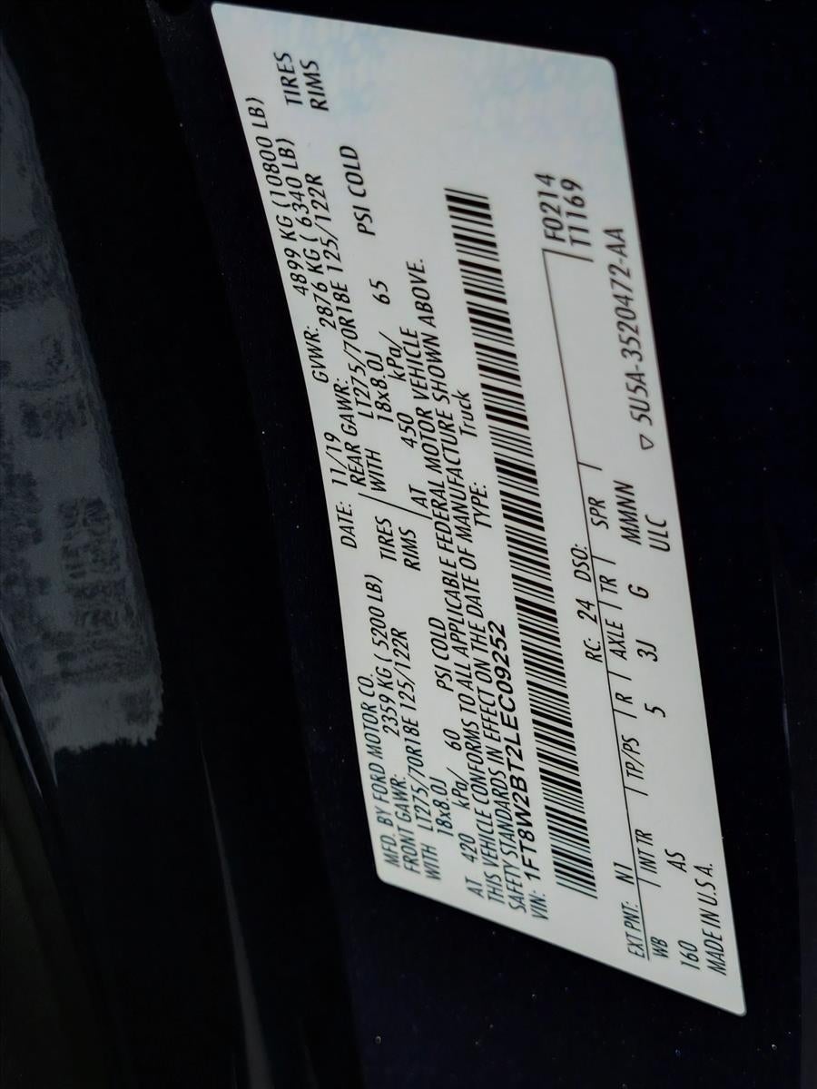 2020 Ford Super Duty F-250 SRW XL 4WD Crew Cab 6.75' Box