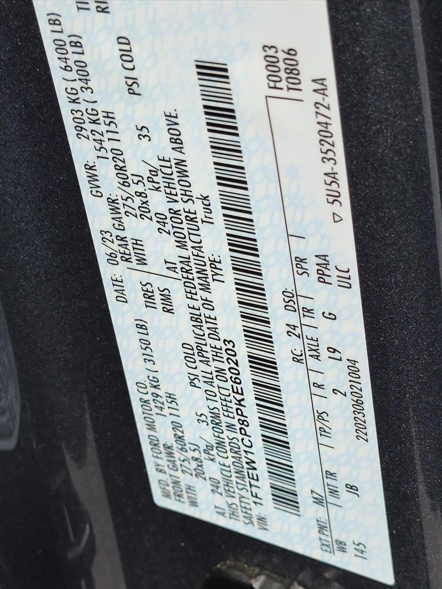 2023 Ford F-150 XL 2WD SuperCrew 5.5' Box