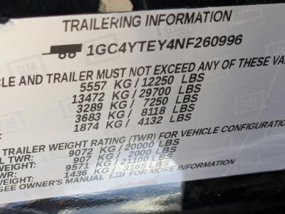 2022 Chevrolet Silverado 3500 HD Crew Cab Long Box 4-Wheel Drive LT