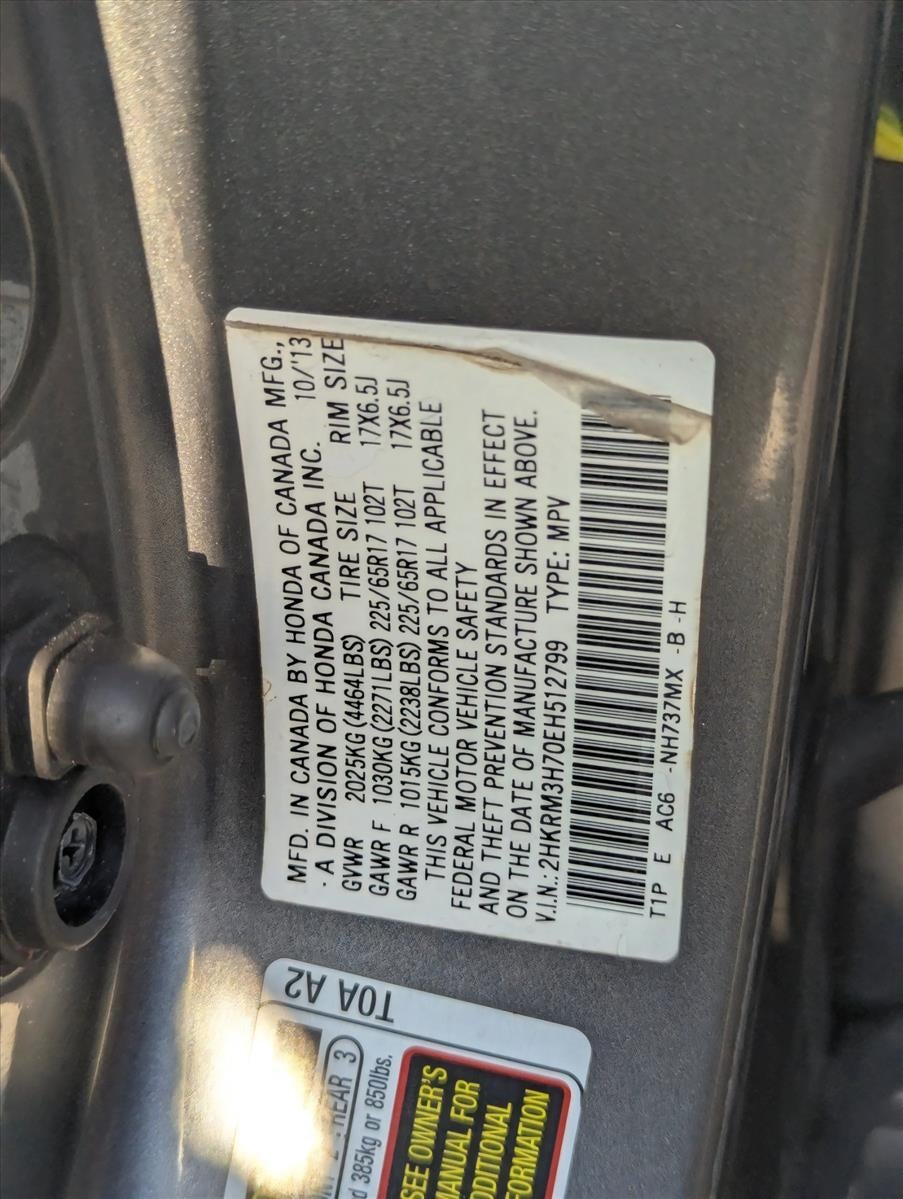 2014 Honda CR-V EX-L 2WD with Navigation