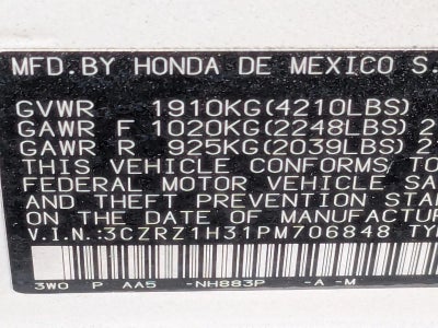 2023 Honda HR-V LX 2WD CVT
