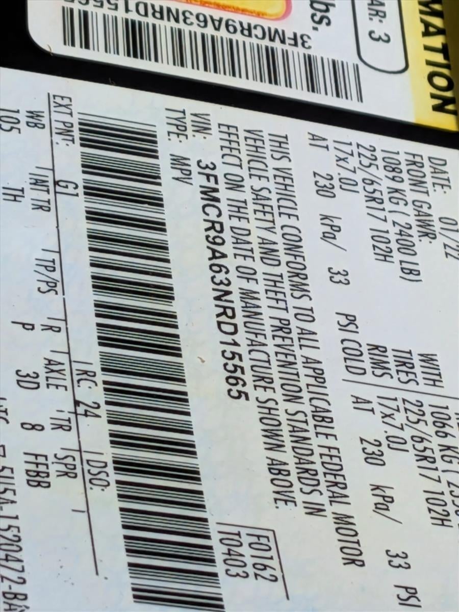 2022 Ford Bronco Sport Base 4x4