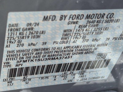 2024 Ford Mustang Mach-E Select AWD
