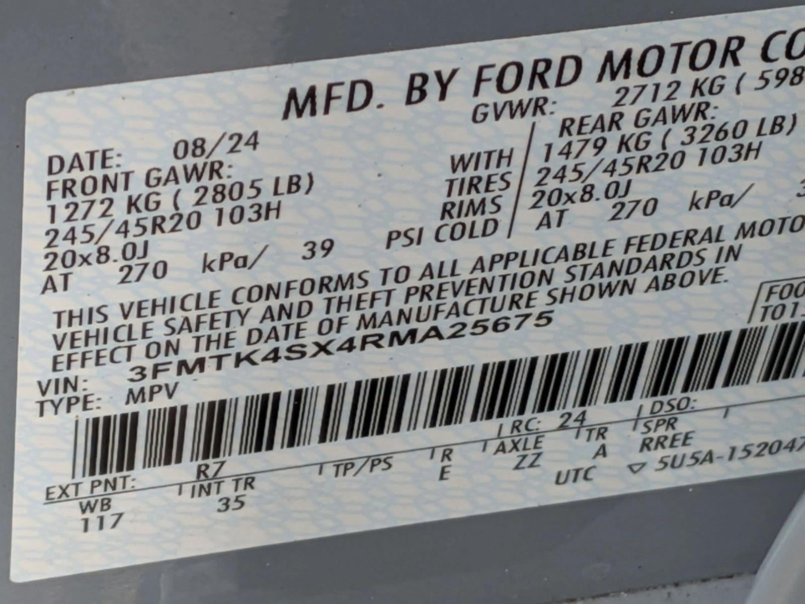 2024 Ford Mustang Mach-E GT AWD
