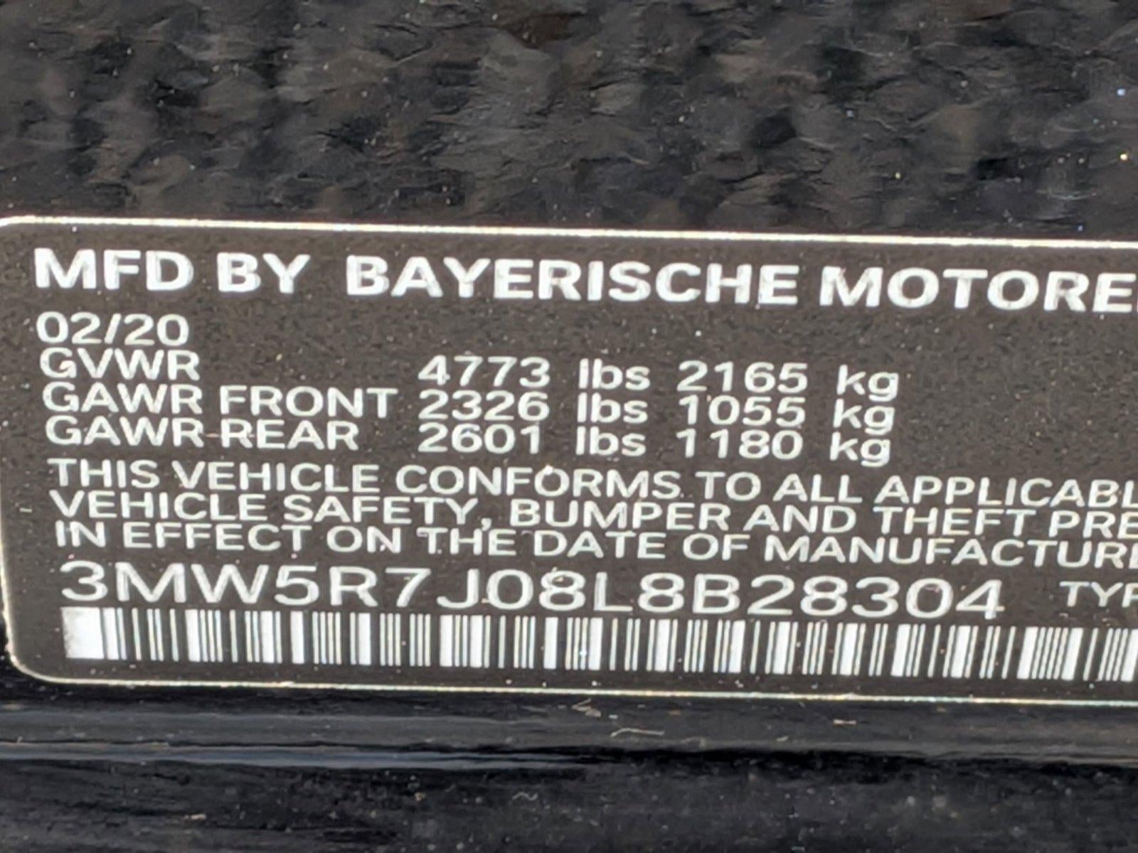 2020 BMW 330i xDrive Sedan North America