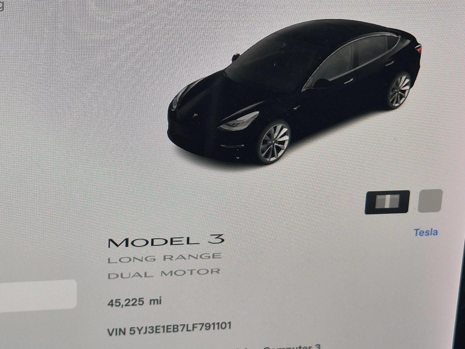 2020 Tesla Model 3 Long Range AWD