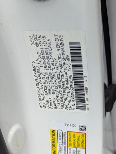 2023 Honda CR-V Hybrid Sport FWD