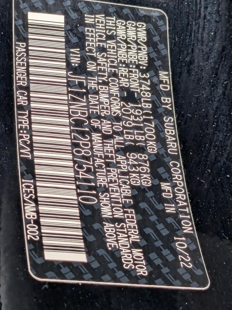 2023 Toyota GR86 Auto (Natl)