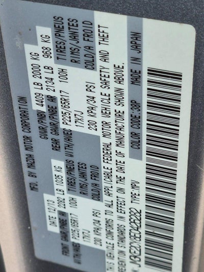 2014 Mazda Mazda CX-5 FWD 4dr Auto Touring