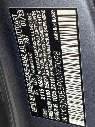 2023 Mercedes-Benz CLA AMG® CLA 35 4MATIC® Coupe