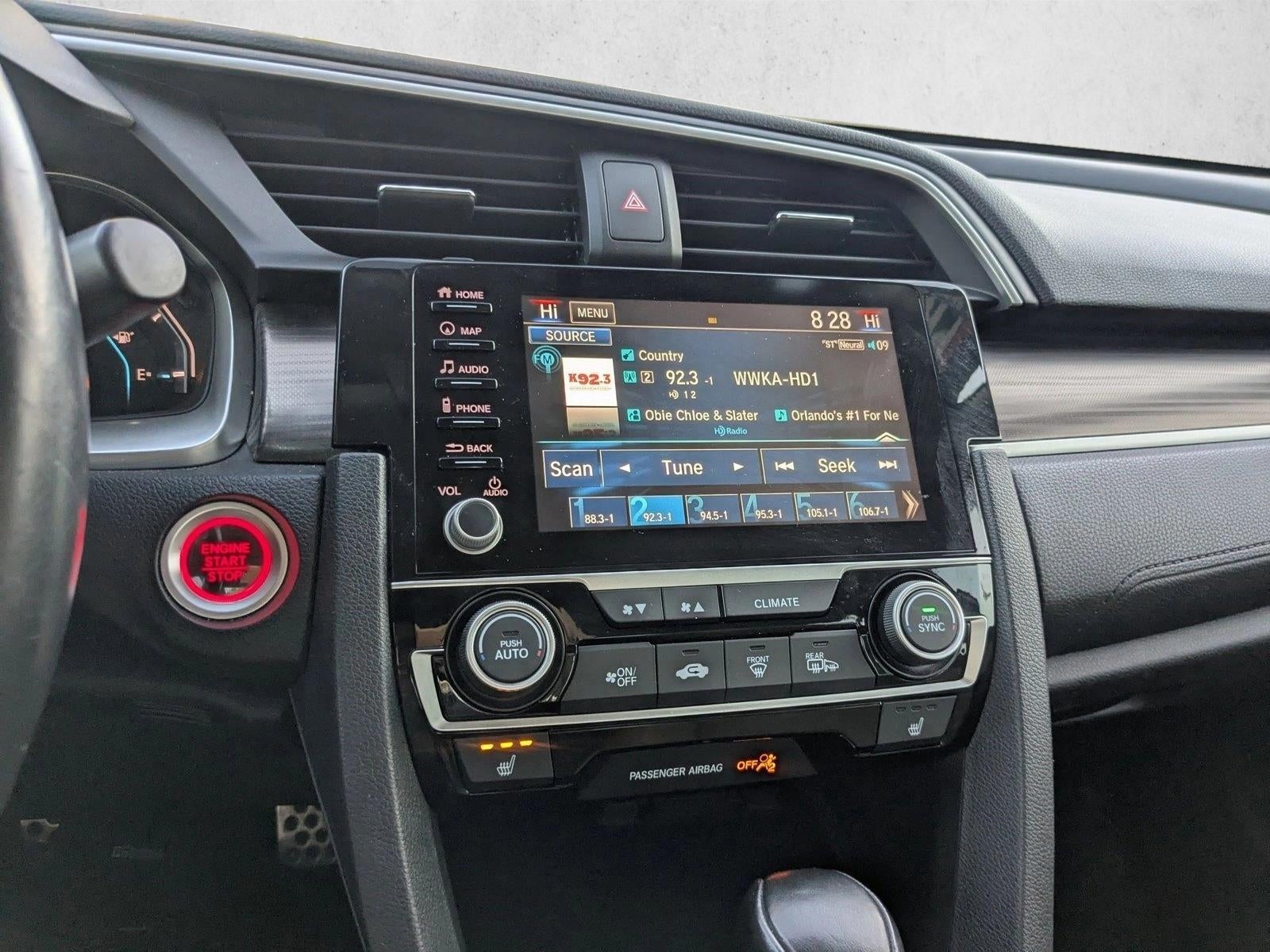 2019 Honda Civic Sedan Touring CVT