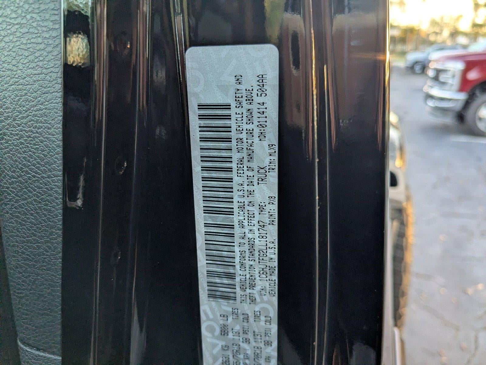 2020 Jeep Gladiator Overland 4x4