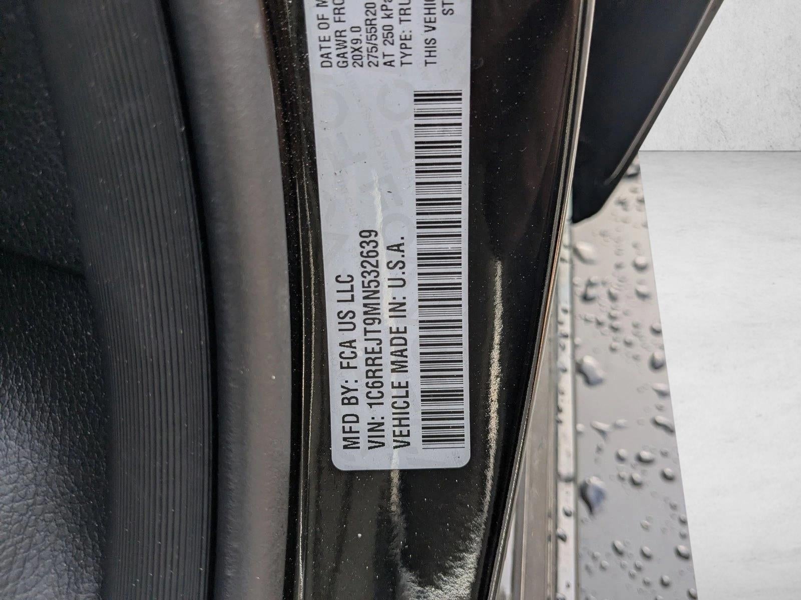 2021 RAM 1500 Laramie 4x2 Crew Cab 5'7" Box