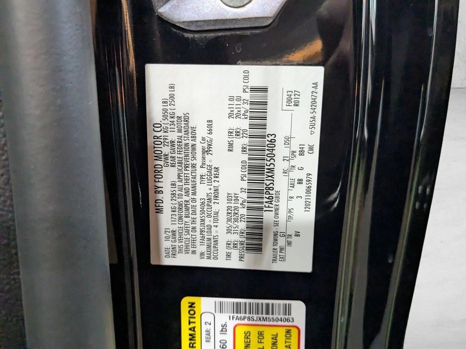 2021 Ford Mustang Shelby GT500 Fastback