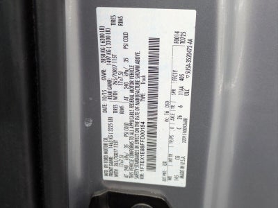 2015 Ford F-150 4WD SuperCab 6-1/2 Ft Box XL