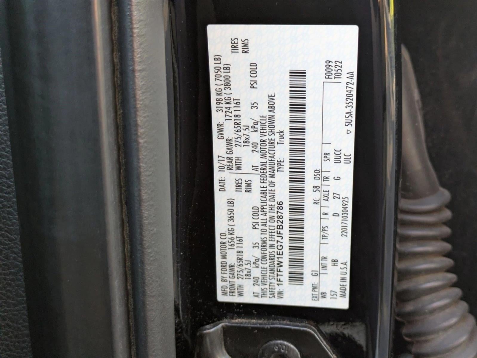 2018 Ford F-150 LARIAT 4WD SuperCrew 5.5' Box