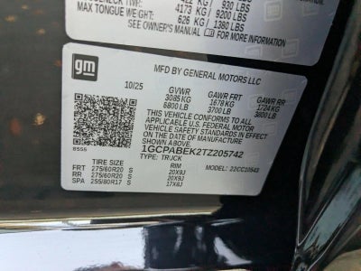 2026 Chevrolet Silverado 1500 Crew Cab Short Box 2-Wheel Drive Custom