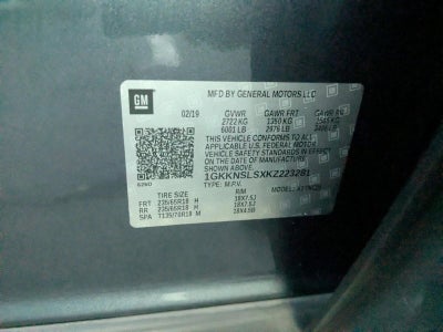 2019 GMC Acadia AWD SLE-2