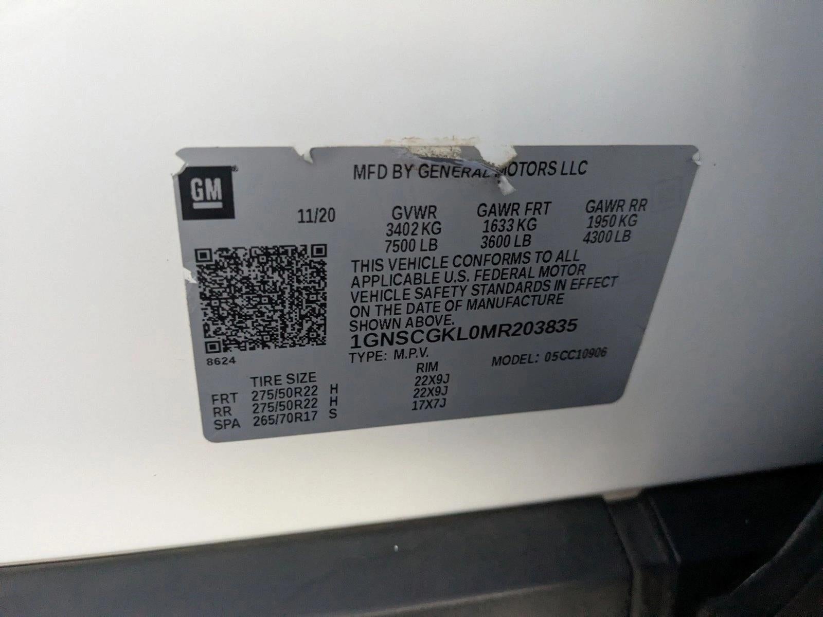 2021 Chevrolet Suburban 2WD High Country