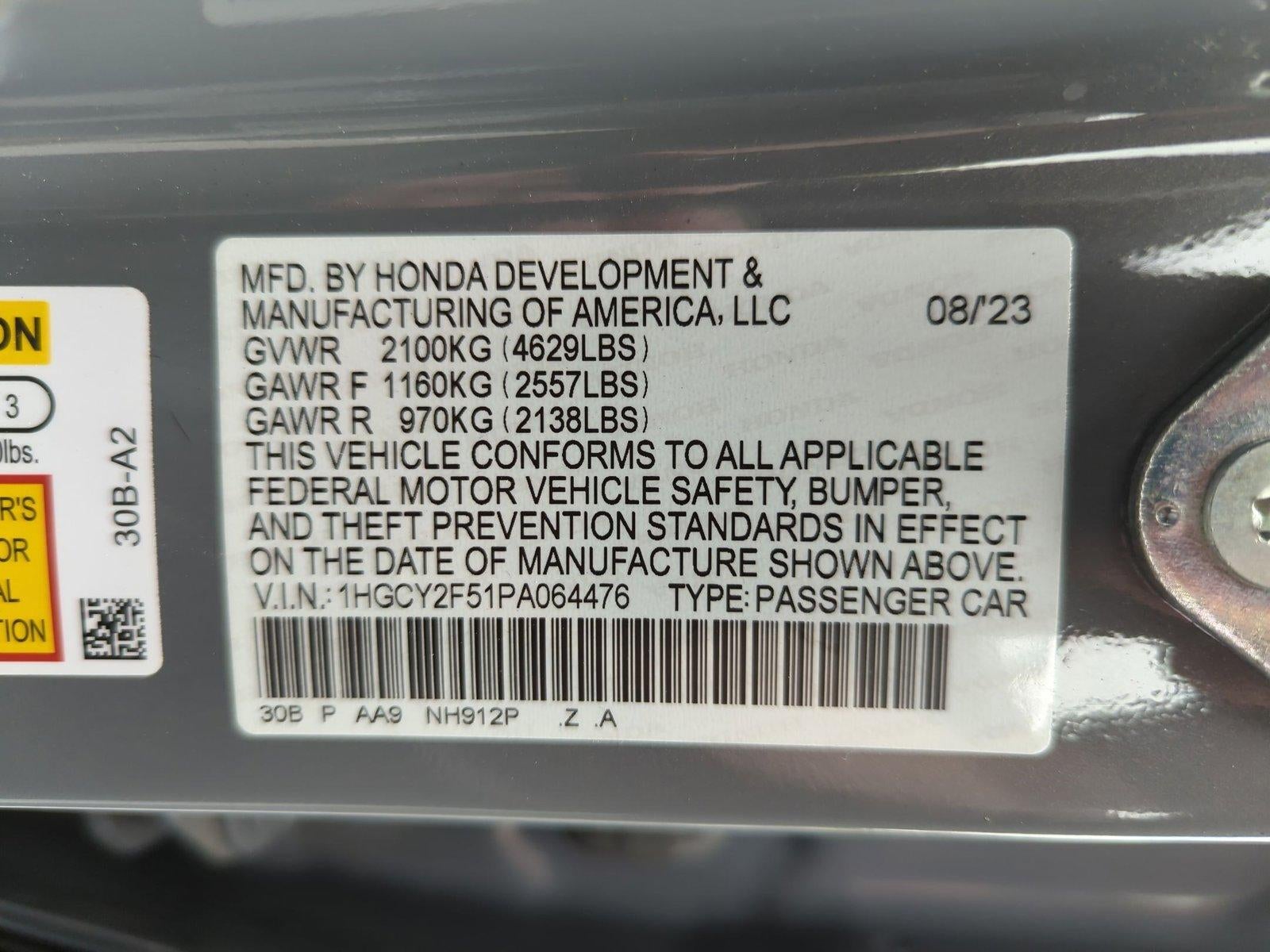 2023 Honda Accord Hybrid Sport Sedan