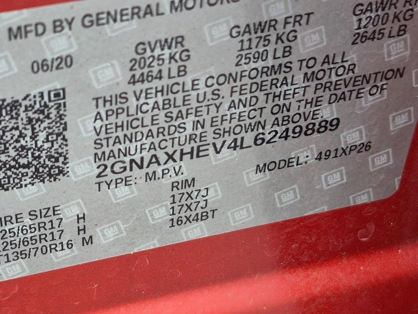 2020 Chevrolet Equinox FWD LS