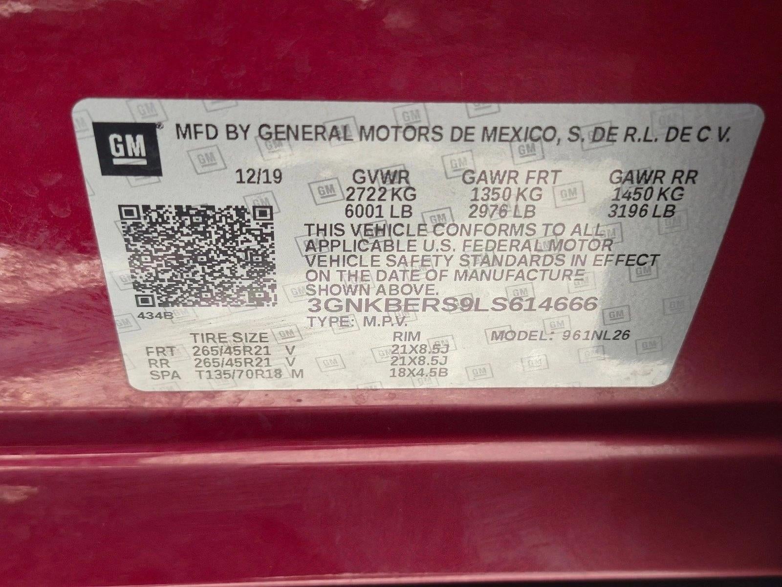 2020 Chevrolet Blazer FWD RS
