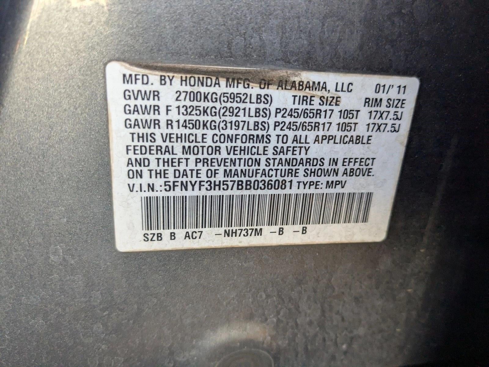 2011 Honda Pilot 2WD EX-L