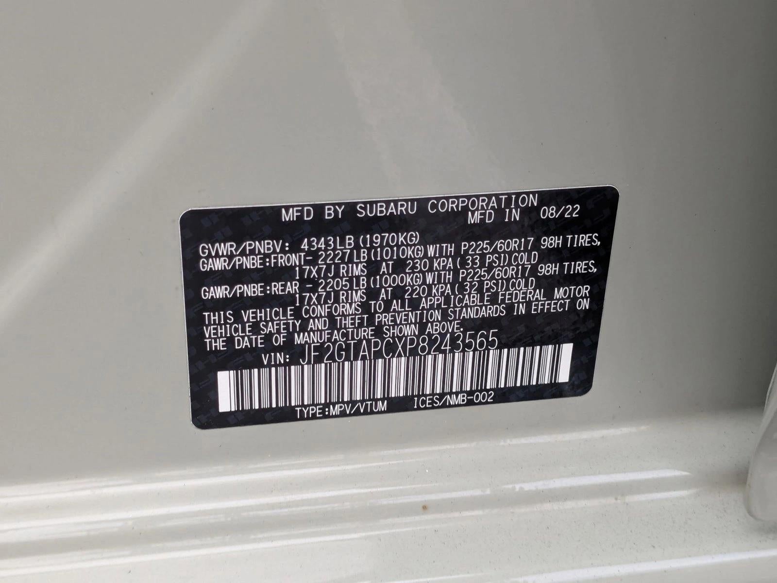 2023 Subaru Crosstrek Premium CVT