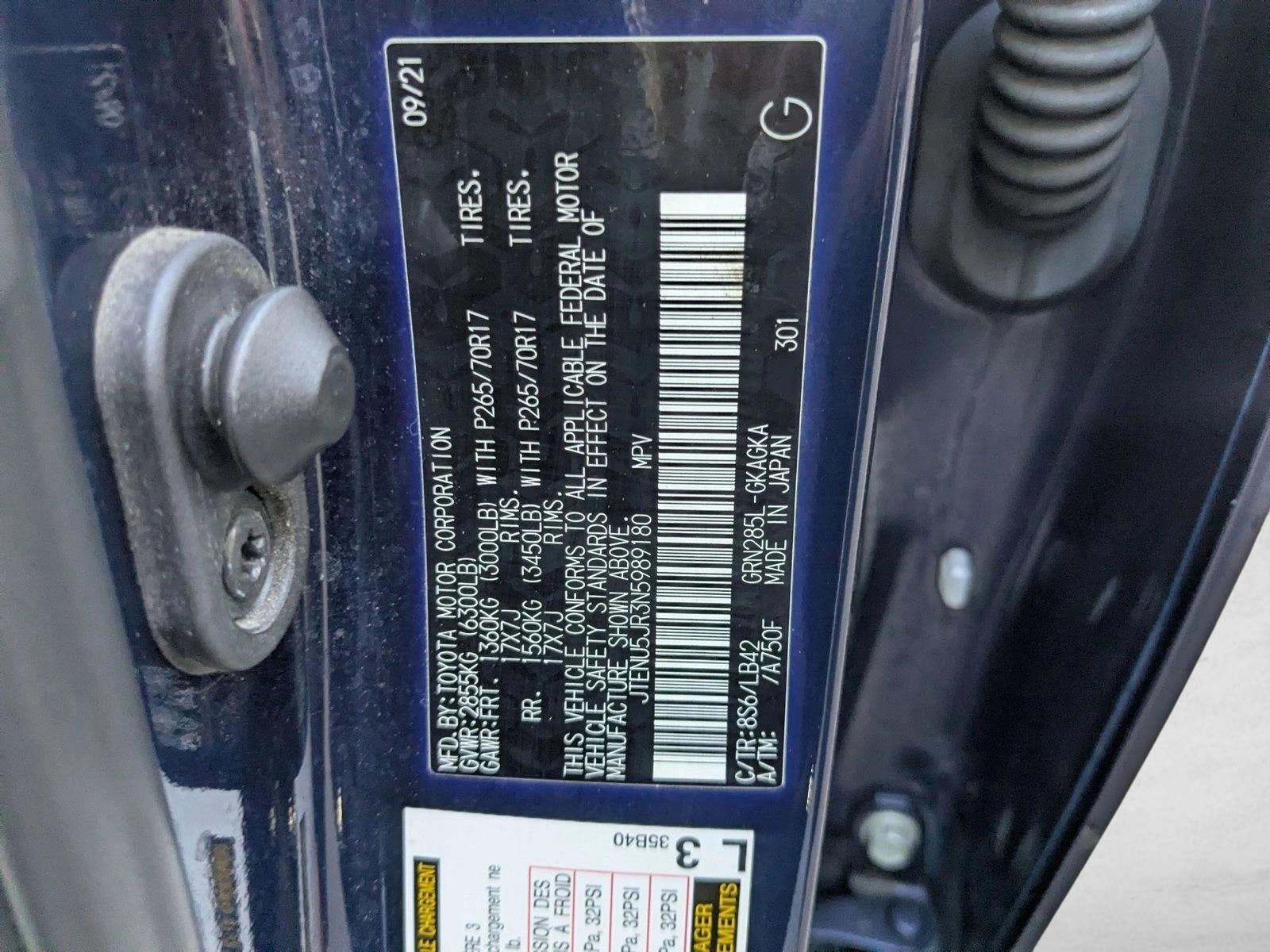 2022 Toyota 4Runner SR5 Premium 4WD (Natl)