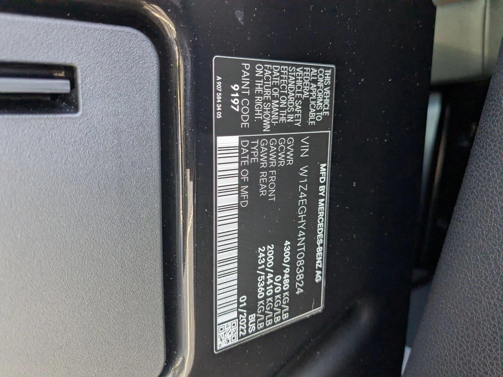 2022 Mercedes-Benz Sprinter Passenger Van 2500 High Roof V6 170" RWD