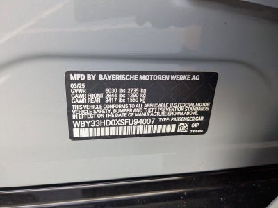 2025 BMW i4 Gran Coupe