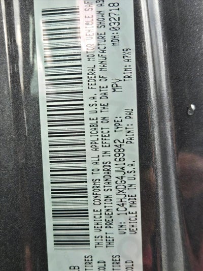 2018 Jeep Wrangler Unlimited Sport 4x4