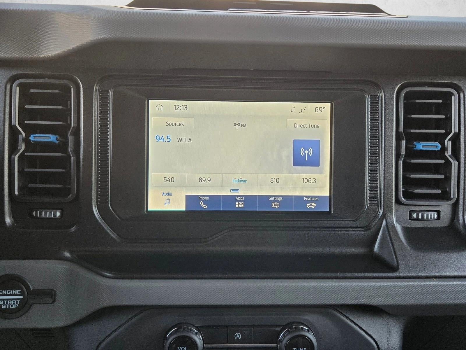 2022 Ford Bronco Black Diamond 4 Door 4x4