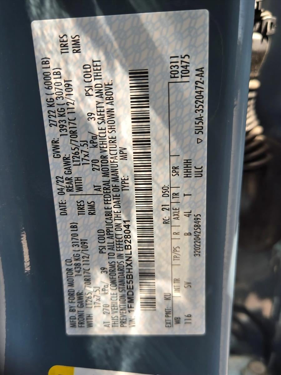 2022 Ford Bronco Black Diamond 4 Door 4x4