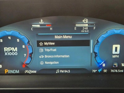 2025 Ford Bronco Outer Banks 4 Door 4x4