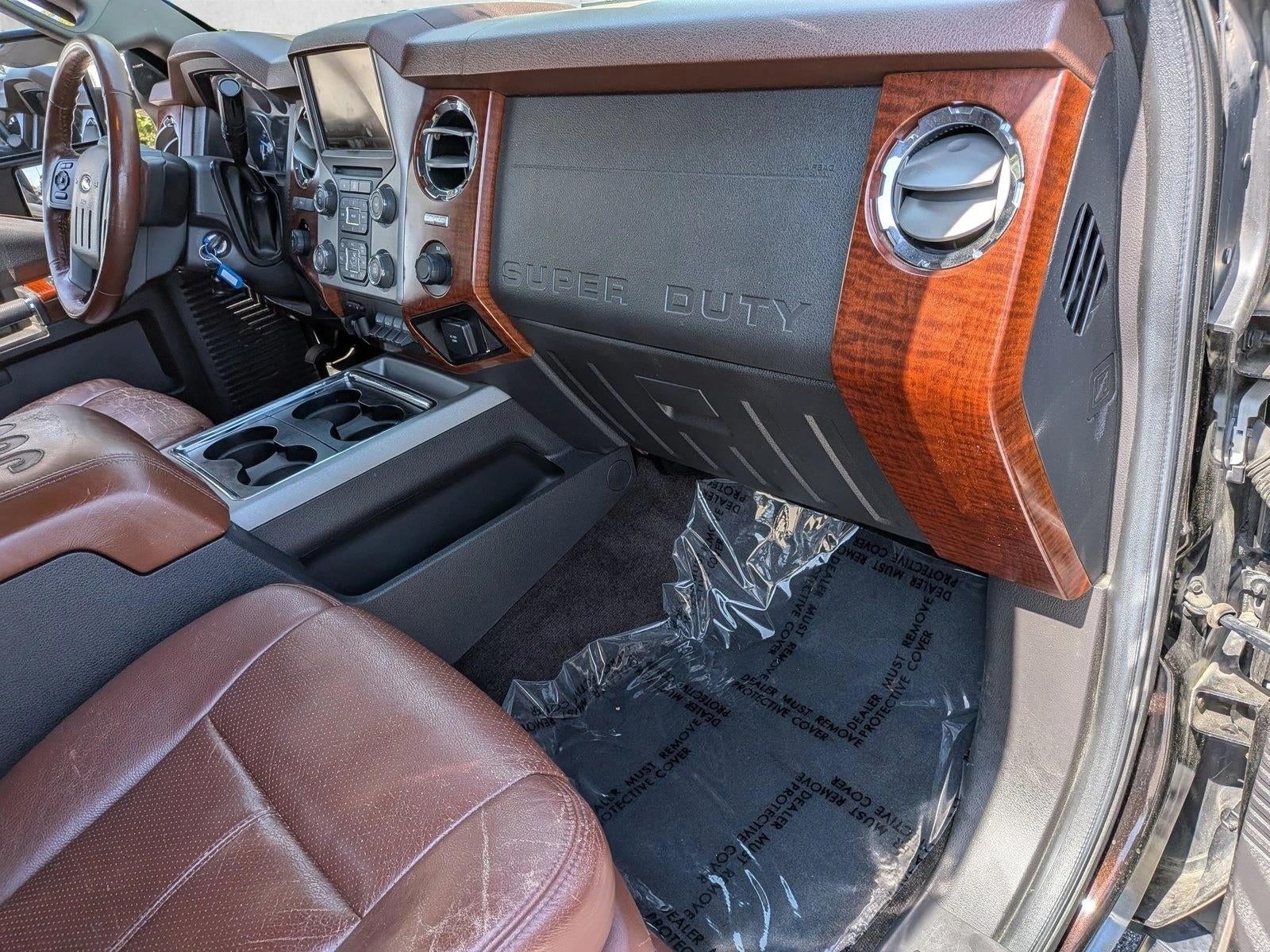 2013 Ford Super Duty F-350 SRW 4WD Crew Cab 8 Ft Box King Ranch