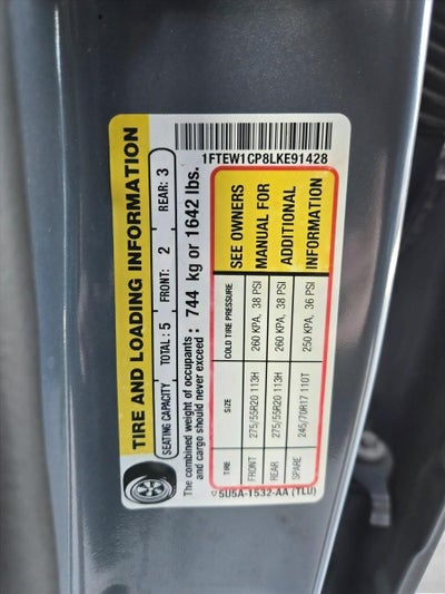 2020 Ford F-150 XL 2WD SuperCrew 5.5' Box
