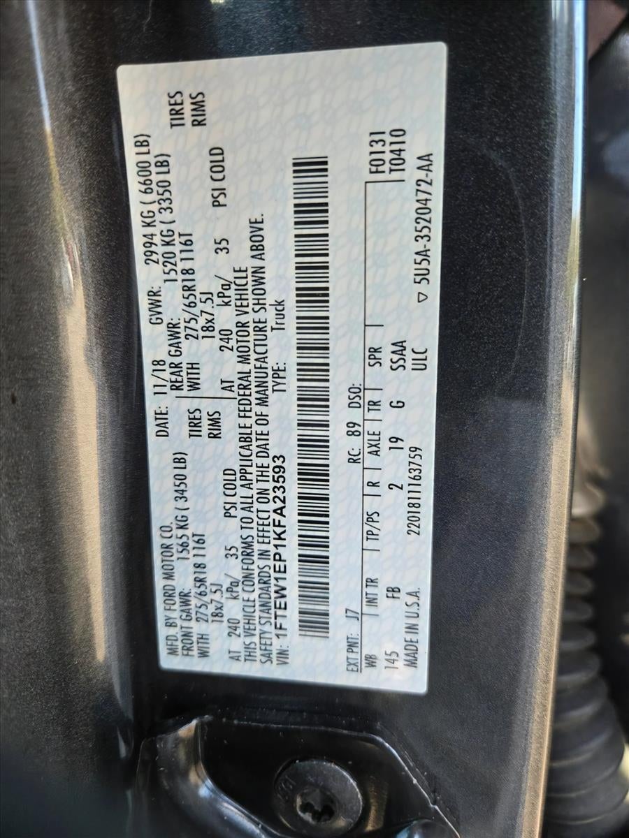 2019 Ford F-150 XLT 4WD SuperCrew 5.5' Box