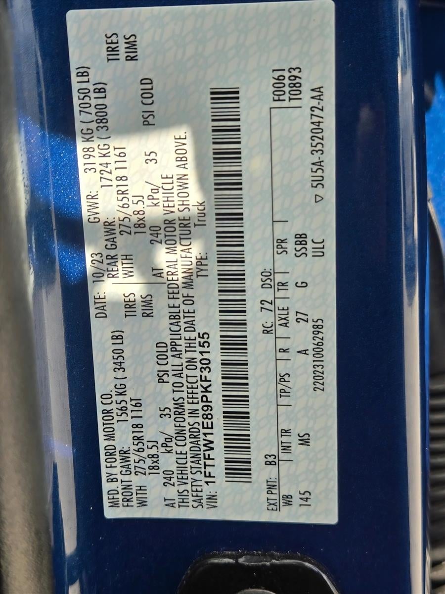 2023 Ford F-150 XLT 4WD SuperCrew 5.5' Box