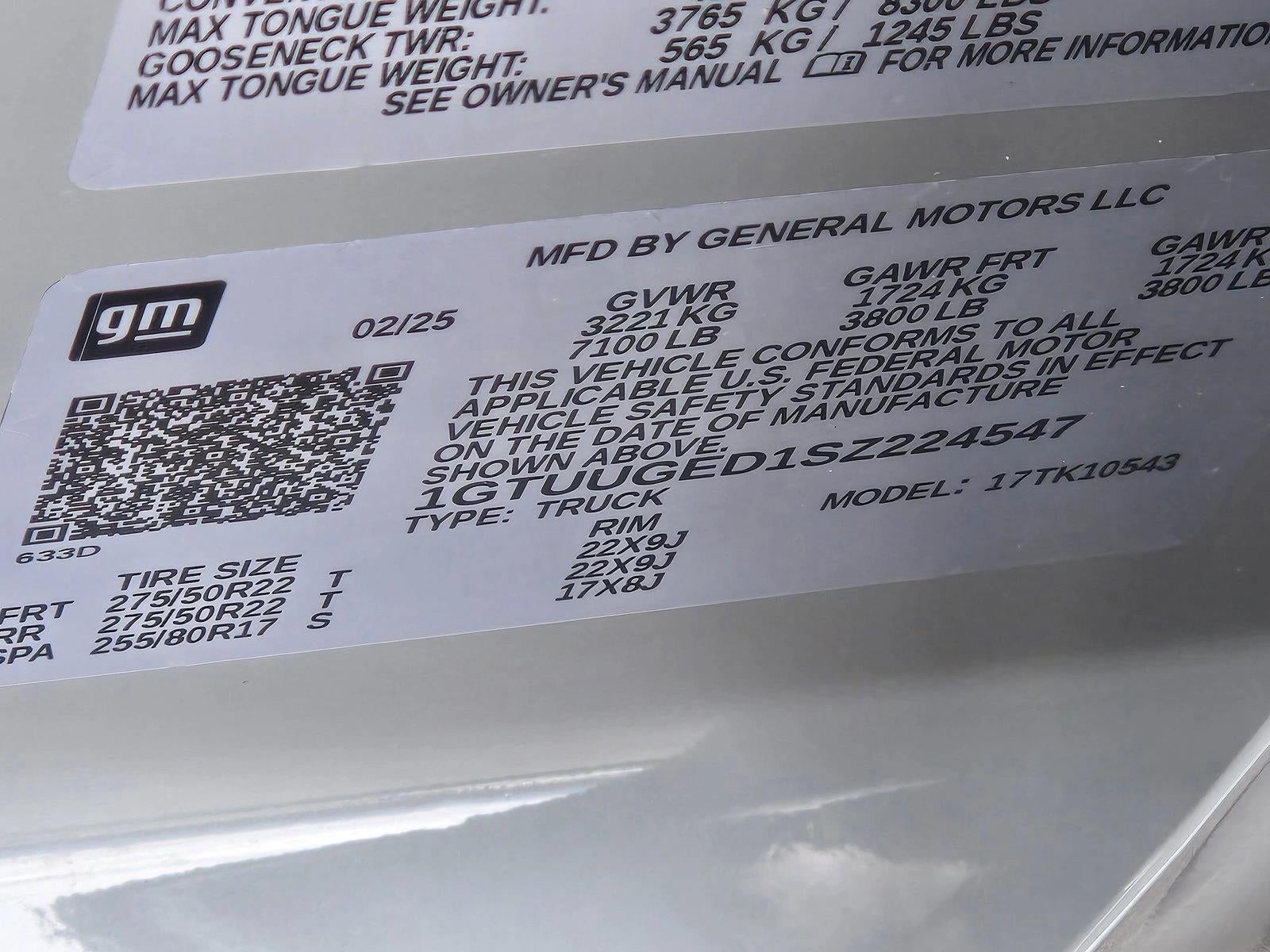 2025 GMC Sierra 1500 Crew Cab Short Box 4-Wheel Drive Denali