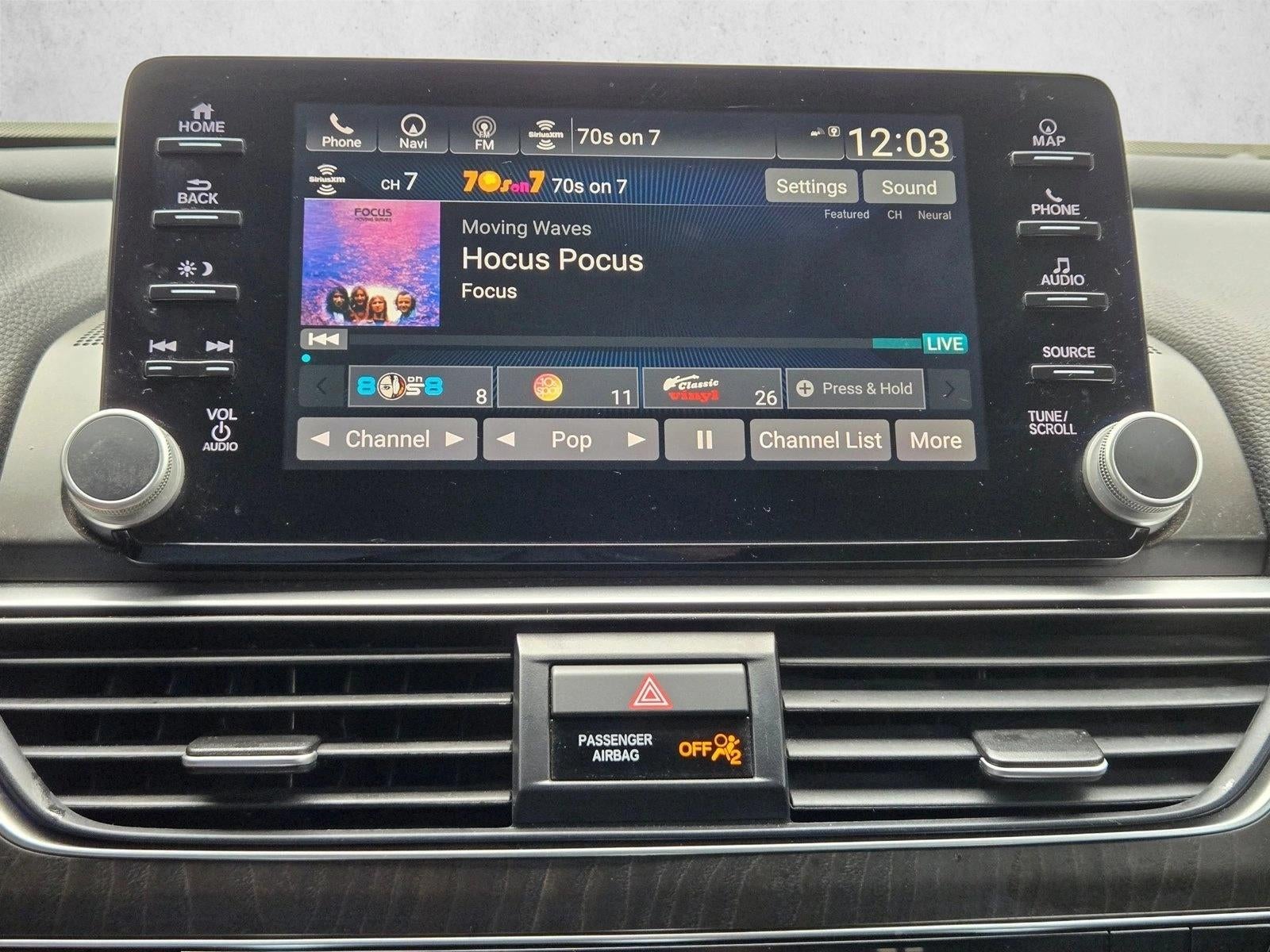 2019 Honda Accord Sedan Touring 2.0T Automatic