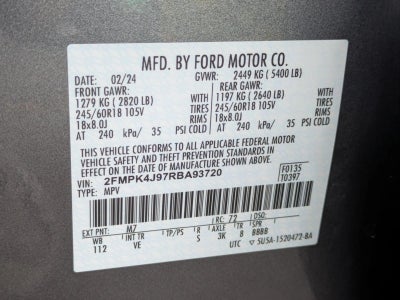 2024 Ford Edge SEL AWD