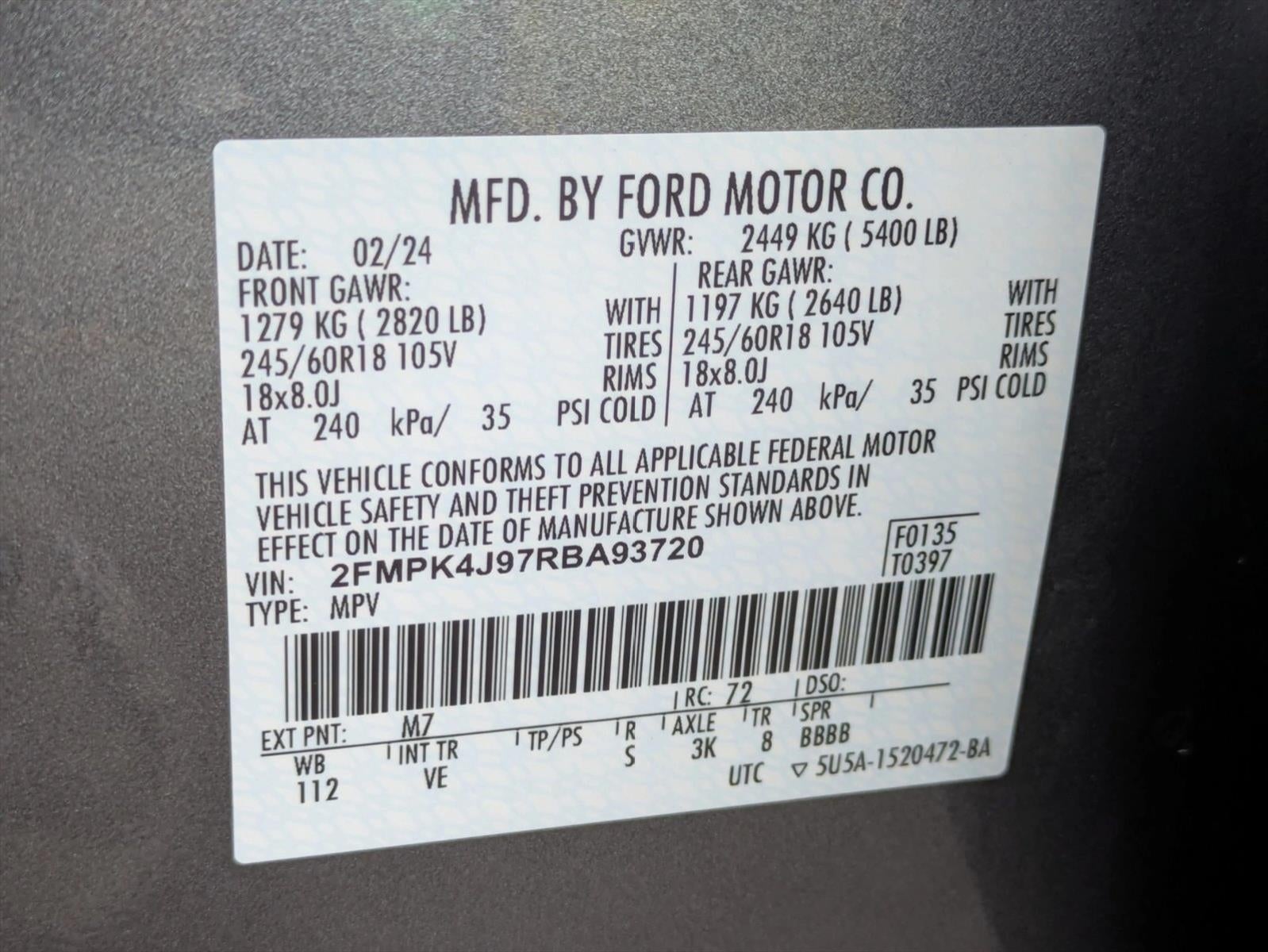2024 Ford Edge SEL AWD