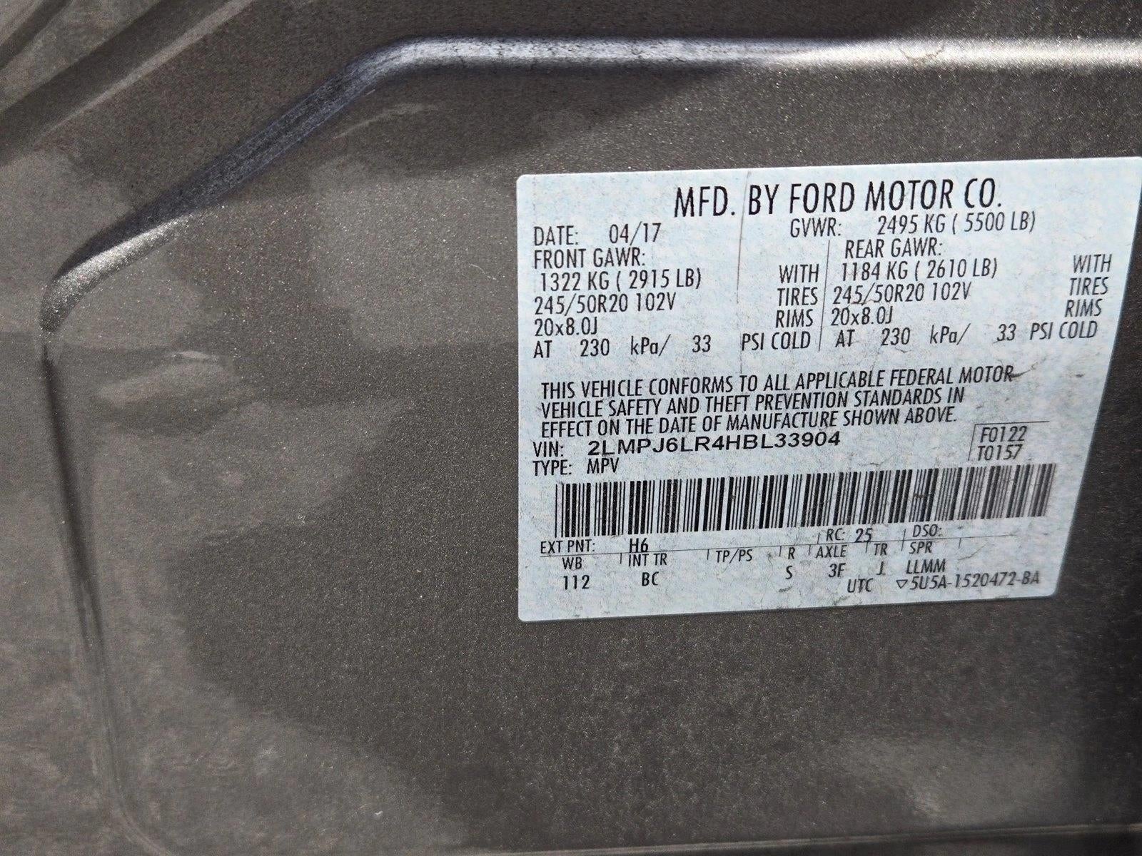 2017 Lincoln MKX Reserve FWD