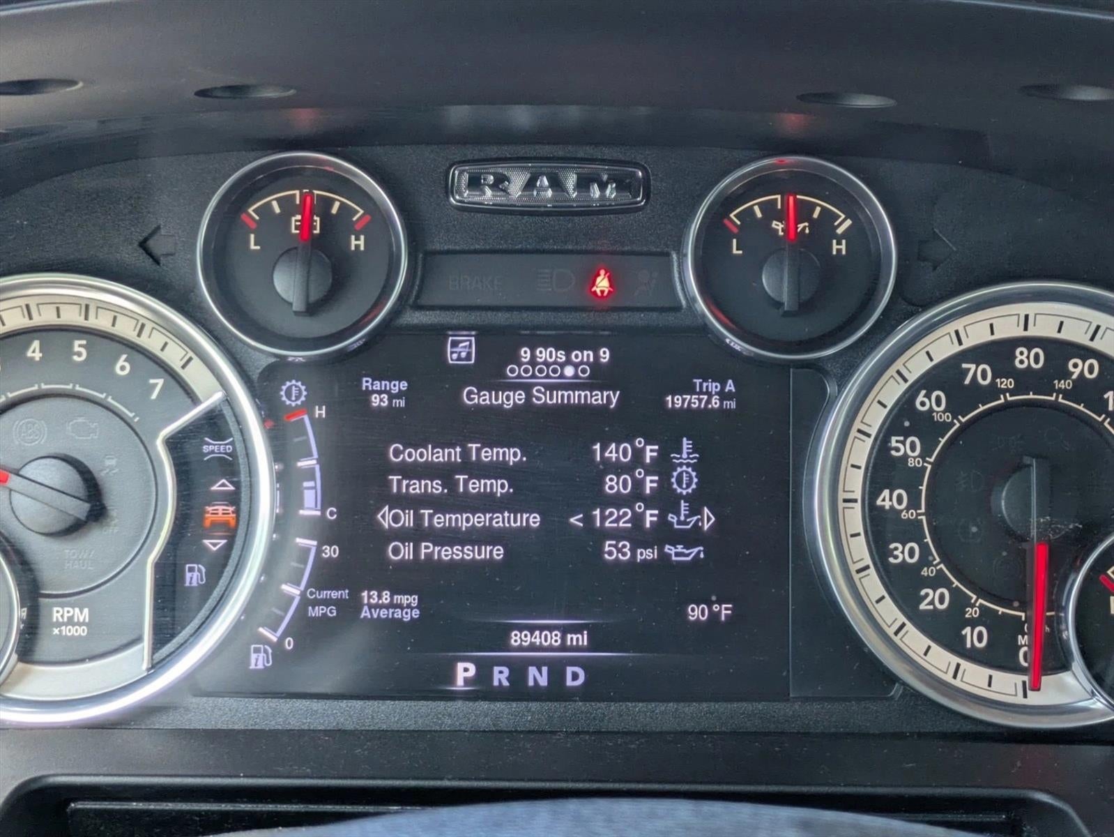 2016 RAM 2500 4WD Crew Cab 6.4 Ft Box Laramie