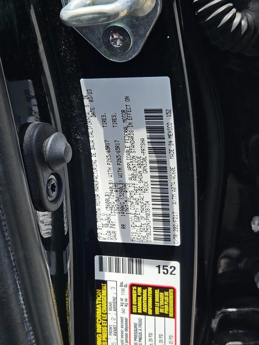 2023 Toyota Tacoma 2WD 2WD TRD Sport Double Cab 6' Bed V6 AT (Natl)