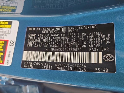 2026 Toyota Camry SE (SE)