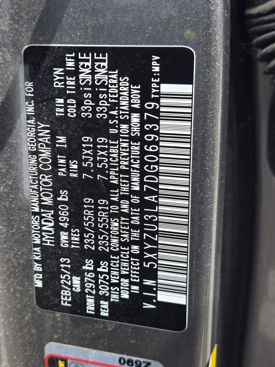 2013 Hyundai SANTA FE FWD 4dr 2.0T Sport