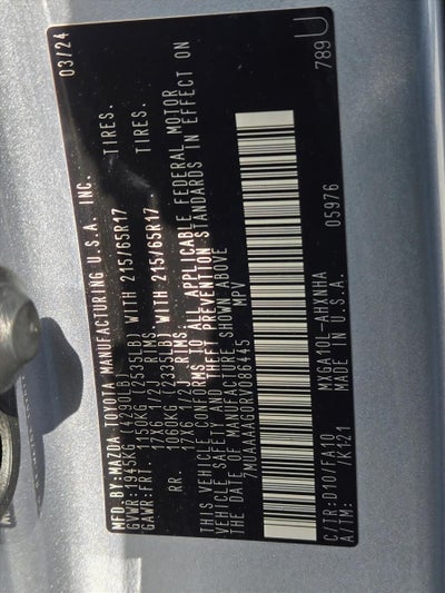 2024 Toyota Corolla Cross L 2WD (Natl)